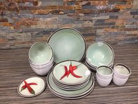 Serviesset 24-delig Fez Green