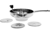 Passe Vite met 3 schijven 24 cm RVS