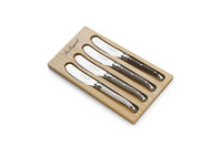 Botermessen set 4 delig in geschenkbox Lou Laguiole
