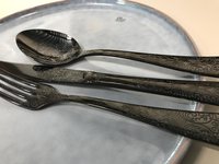 Bestekset Barok 18-delig Black Antique