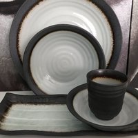 Serviesset 22-delig Stone