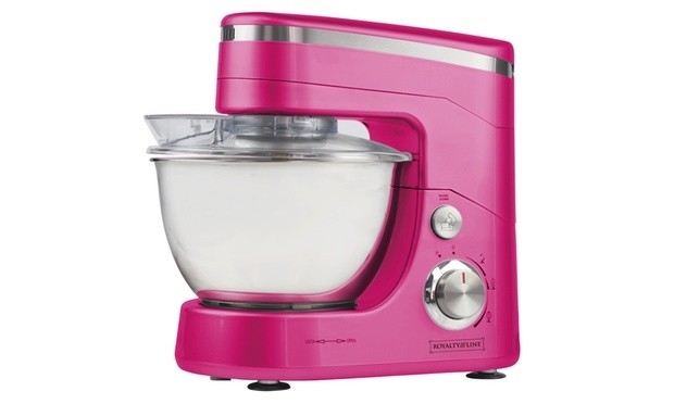 Dagaanbieding - Keukenmachine 1400 Watt Roze dagelijkse koopjes