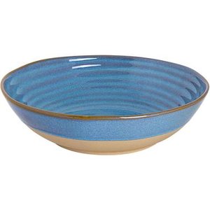 Diep bord 22 cm blauw Dublin 