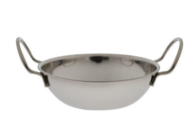 Schaal inox wokpan mini 15 cm