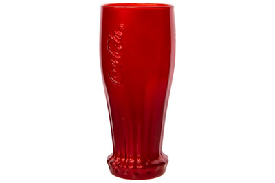 Coca Cola glas 35cl rood Sequin