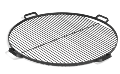 Stalen grillrooster met 4 handvaten 80cm