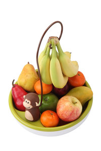 Joie Monkey fruitschaal met bananenhouder