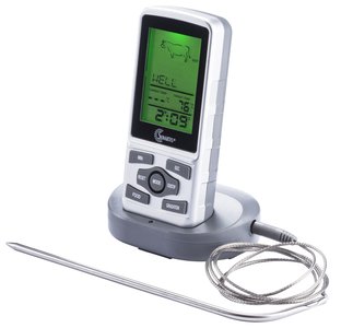 Draadloze vlees- en barbecue thermometer met timer