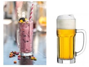 Casablanca bierbeker of smoothieglas met handvat 685ml