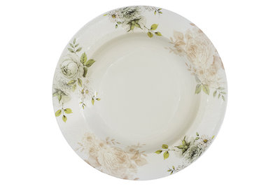 Diep bord 23 cm Rosa