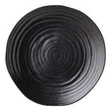 Bord 28 cm zwart Tribeca