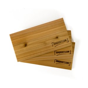 Smokingwood Cedar plank 26x12x0,9