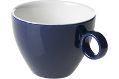 Cappuccinokop 23 cl blauw Bart Maastricht Colour Cafe