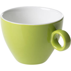 Cappuccinokop 23 cl groen Bart Maastricht Porselein Colour Cafe