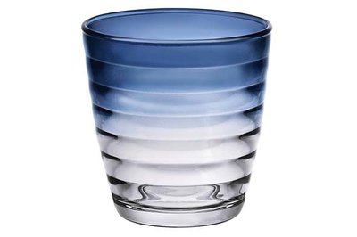 Glas 27cl blauw  Circles Botanic