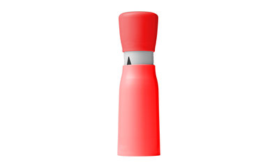 Pepermolen regelbaar push-pull rood 16 cm