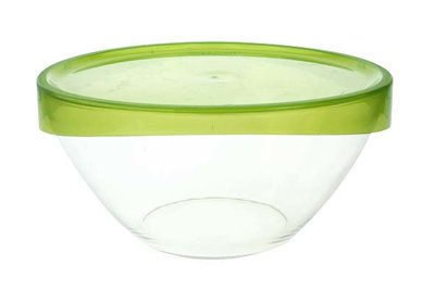 Slakom groen met deksel 17 cm Keep'n Bowl