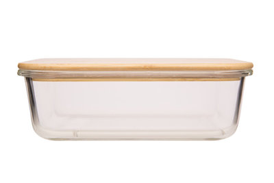 Voorraaddoos met bamboo deksel 22 cm 