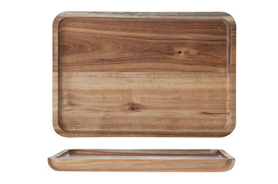 Presentatiebord 21,5 x 15 cm Acacia