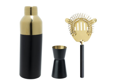 Cocktail set zwart