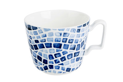 Beker 20 cl Mosaic Blue