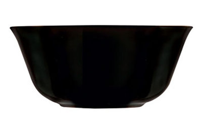 Schaaltje Carine Noir 12cm