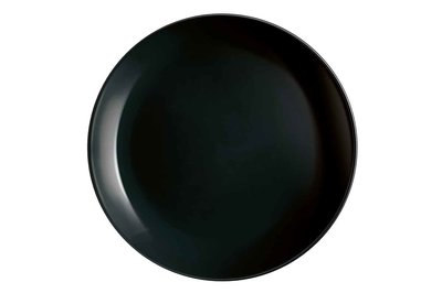 Bord 25 cm Diwali zwart 