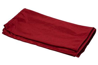 Tafelloper velvet bordeaux 40 cm x 180 cm textiel