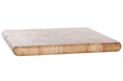 Snijplank vierkant 30 cm Rubberwood