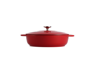 Braadpan BK Bourgogne laag 28 cm Chili Red