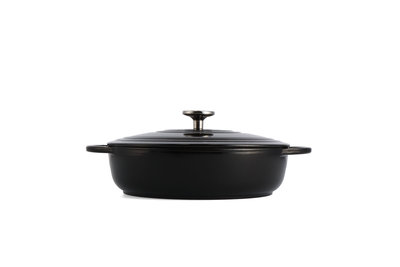 Braadpan BK Bourgogne laag 28 cm Jet Black