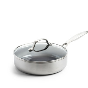 Greenpan Stoofpan met deksel Geneva 24cm