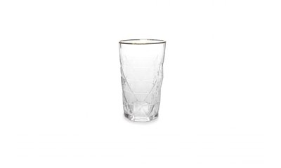 Glas 46 cl met gouden randje Florence