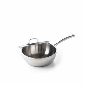 Sauteuse BK Superior Tri-Ply met deksel 24cm