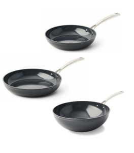 Pannenset BK Superior Ceramic 3-delig