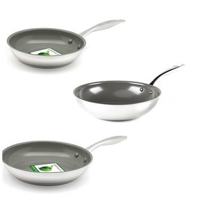 Pannenset GreenChef Profile Plus 3-delig