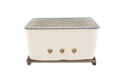 Tafel BBQ aardewerk 20 cm x 10 cm