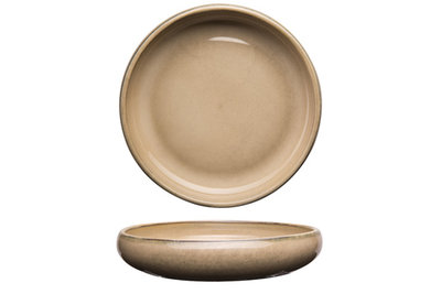 Diep bord Arezzo Sand 22cm