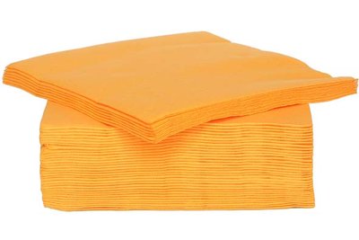 Servetten Oranje 40 stuks 38 cm