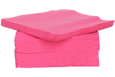 Servetten Roze 40 stuks 38 cm