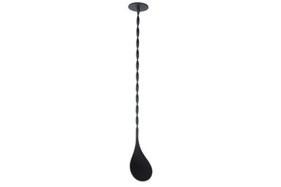 Cocktaillepel zwart 27,5 cm