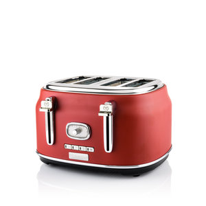 genoeg Ventileren spion Retro Broodrooster 4 Slice Toaster Rood Westinghouse | Retro  keukenapparatuur - Kookwinkel Kitchen&More