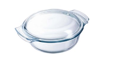 Ovenschaal met deksel 3,5L Pyrex Classic borosilicaat