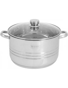 Kookpan RVS 34 cm Zilver Edënbërg Classic Line