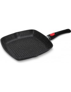 Grillpan Keramische Coating 24 cm Zwart Edënbërg Stonetec Line