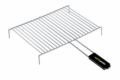 Barbecuegrill enkel op voet 40 cm x 30 cm 