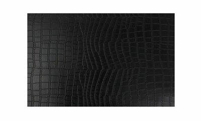 Placemat 45 x 30 cm Krokodillook Zwart Layer
