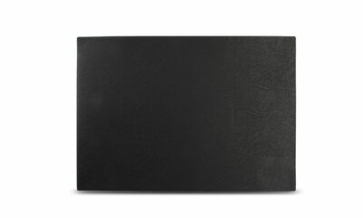 Placemat 43 x 30 cm Lederlook Zwart Layer