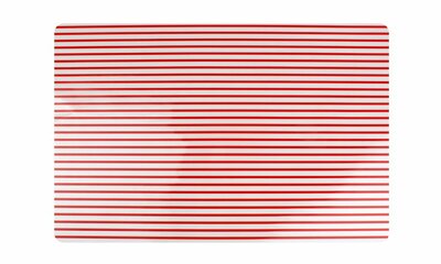 Placemat 45 x 30 cm Rood Stripes