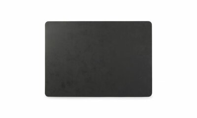 Placemat 43 x 30 cm Lederlook Zwart Dinner
